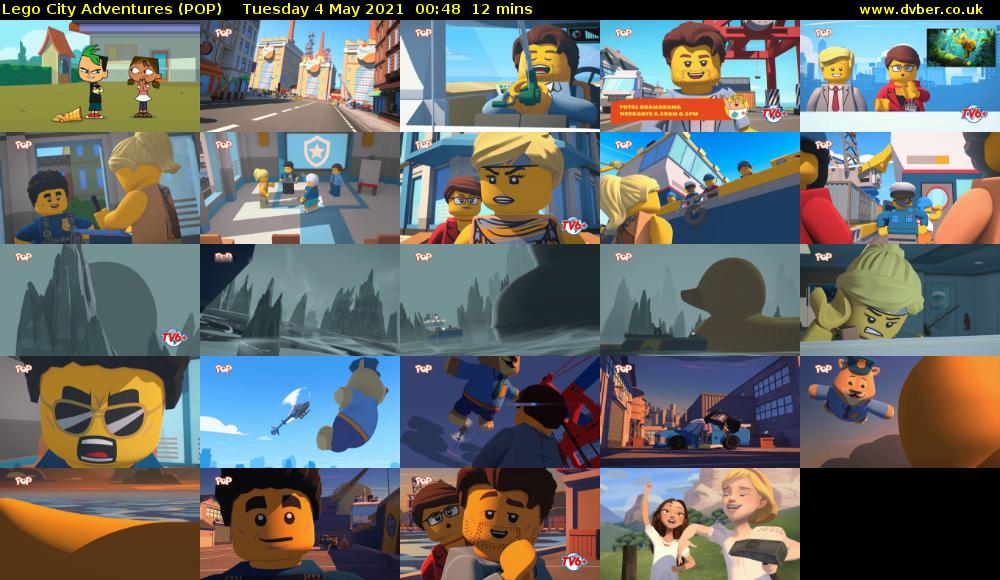 Lego City Adventures (POP) Tuesday 4 May 2021 00:48 - 01:00
