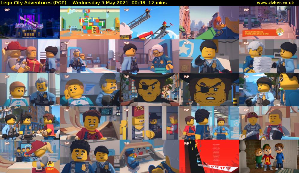 Lego City Adventures (POP) Wednesday 5 May 2021 00:48 - 01:00
