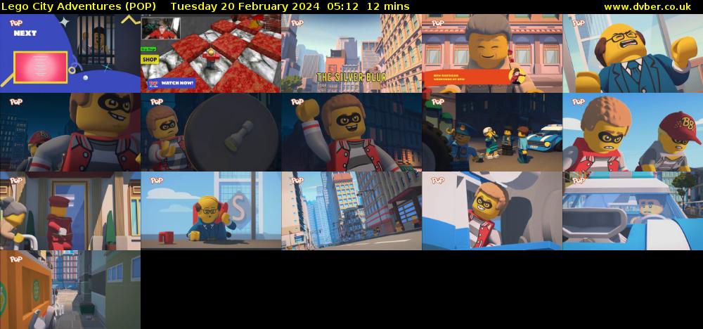 Lego City Adventures (POP) Tuesday 20 February 2024 05:12 - 05:24