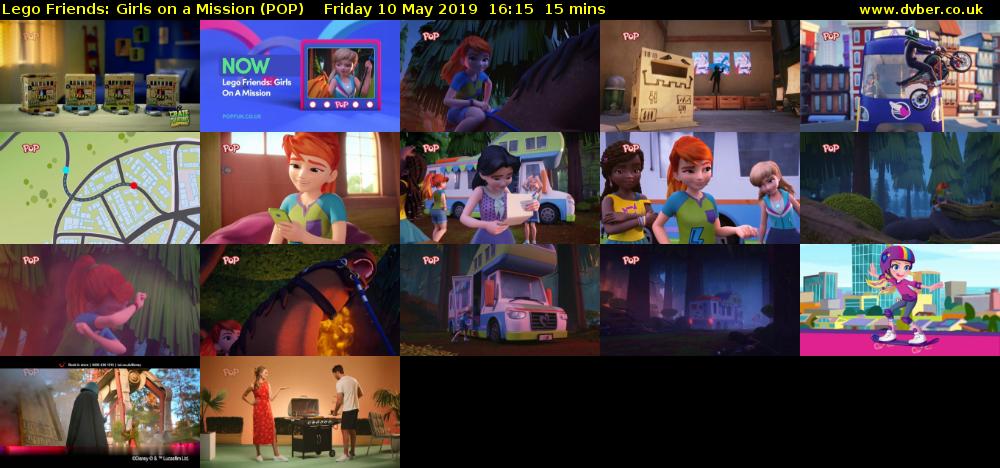 Lego Friends: Girls on a Mission (POP) Friday 10 May 2019 16:15 - 16:30