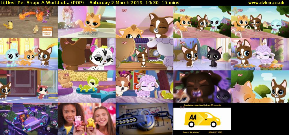 Littlest Pet Shop: A World of... (POP) Saturday 2 March 2019 14:30 - 14:45