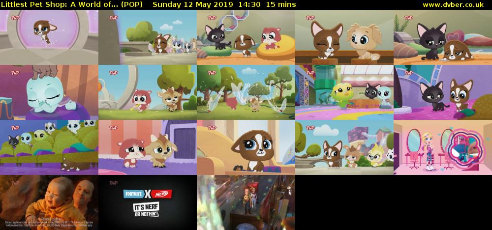 Littlest Pet Shop: A World of... (POP) Sunday 12 May 2019 14:30 - 14:45