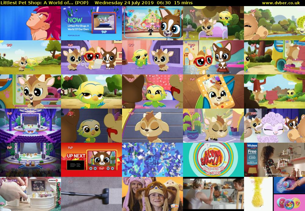 Littlest Pet Shop: A World of... (POP) Wednesday 24 July 2019 06:30 - 06:45