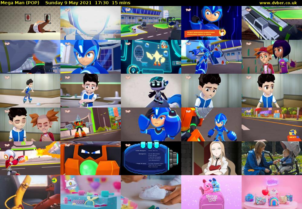 Mega Man (POP) Sunday 9 May 2021 17:30 - 17:45