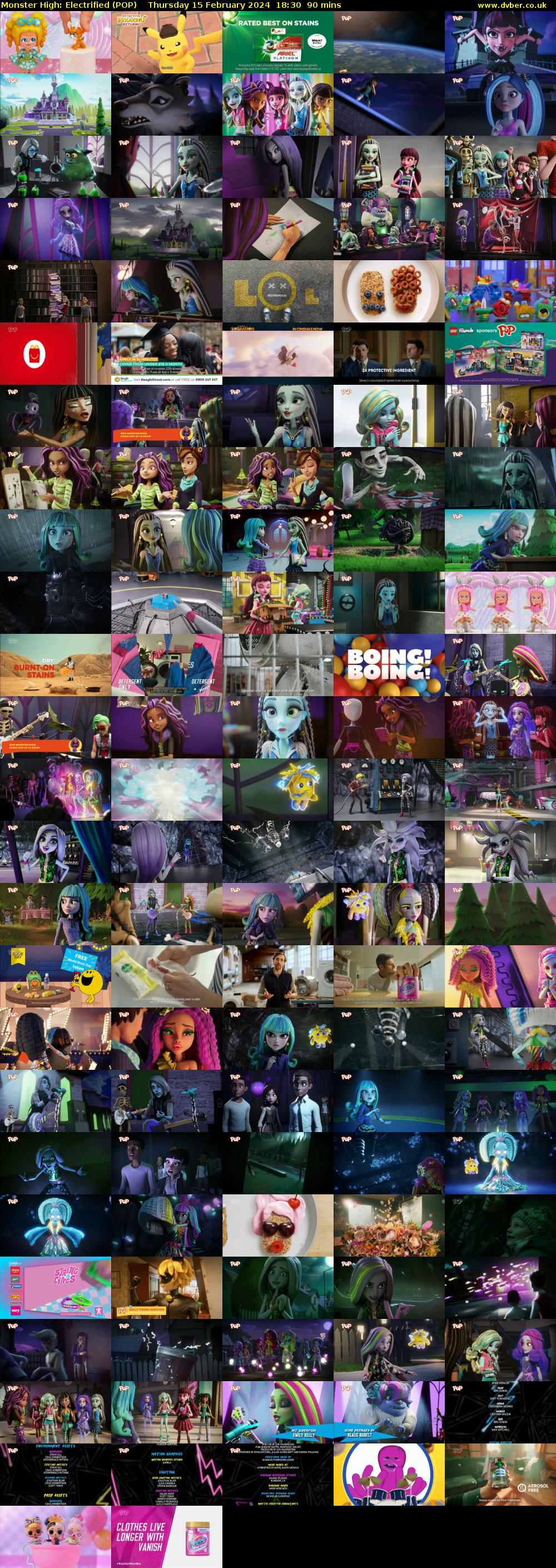 Monster High: Electrified (POP) Thursday 15 February 2024 18:30 - 20:00