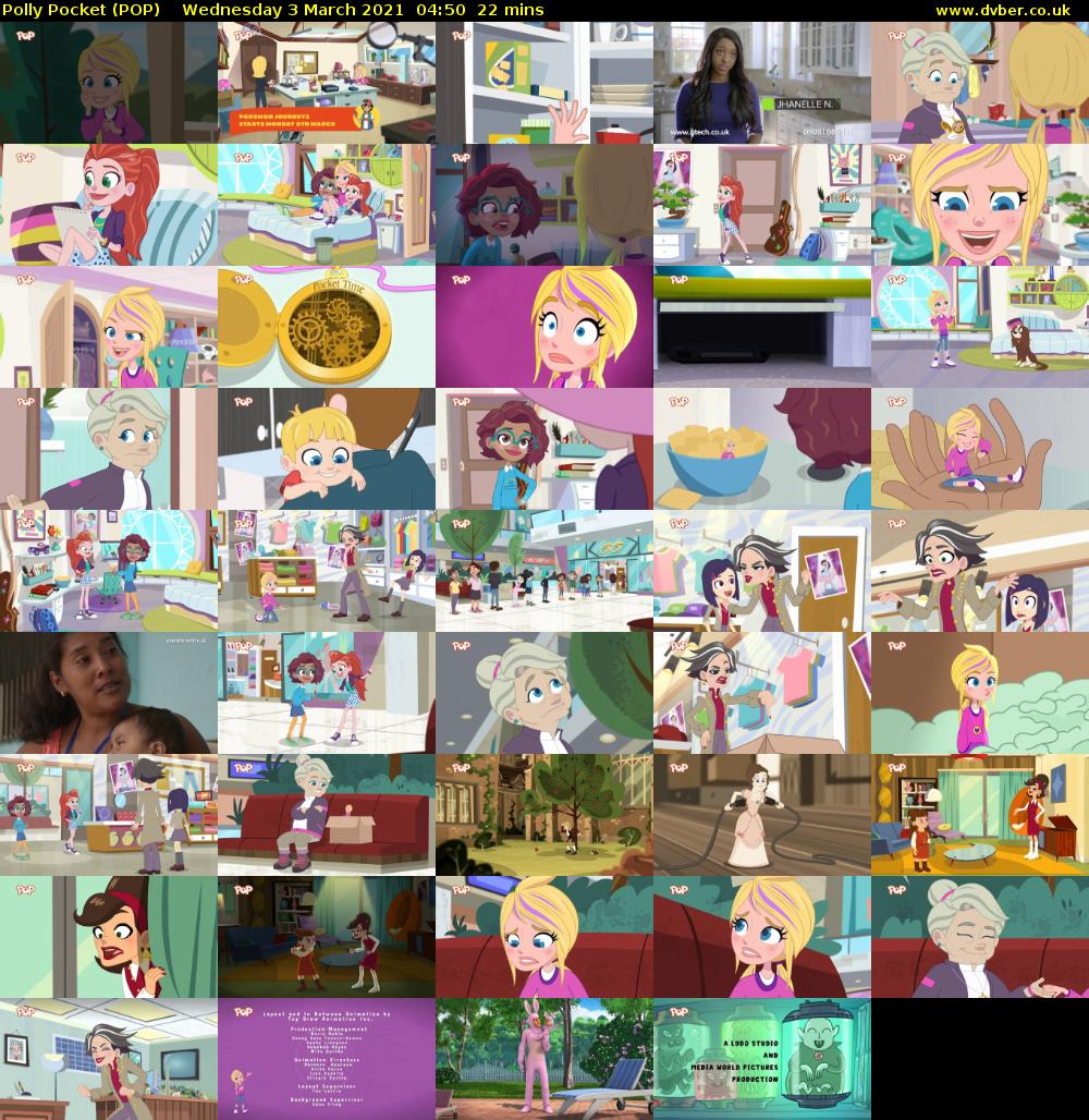 Polly Pocket (POP) Wednesday 3 March 2021 04:50 - 05:12