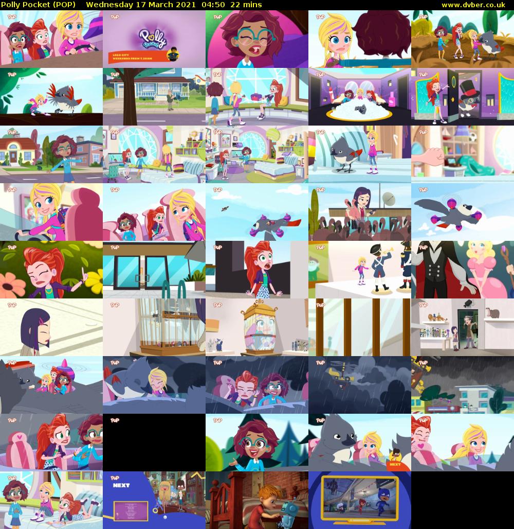 Polly Pocket (POP) Wednesday 17 March 2021 04:50 - 05:12