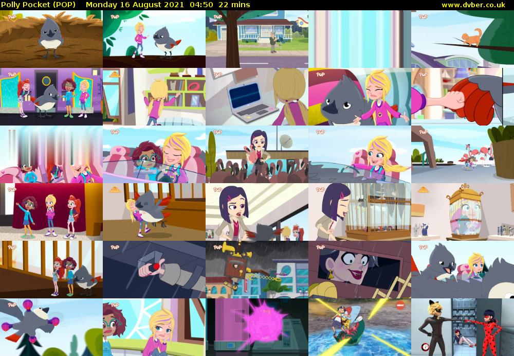 Polly Pocket (POP) Monday 16 August 2021 04:50 - 05:12