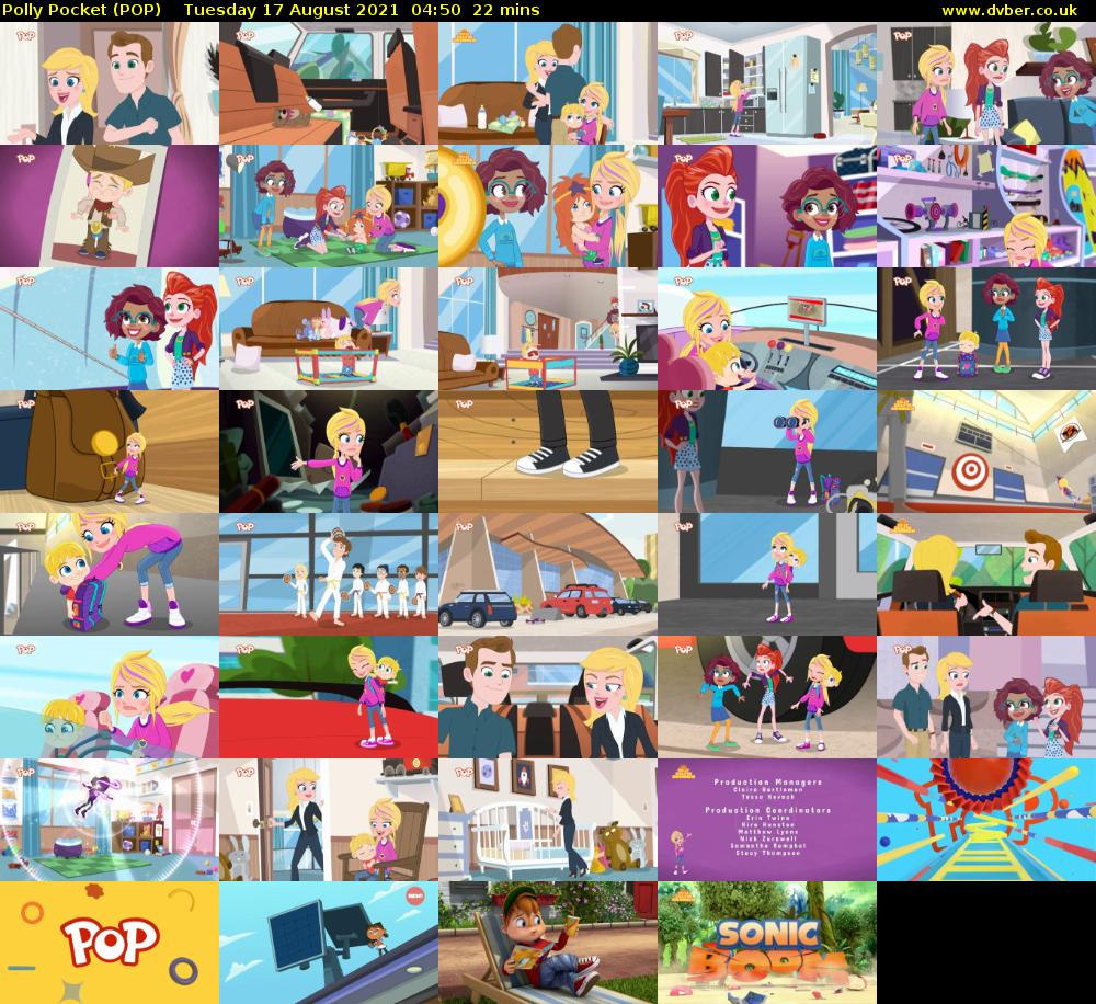 Polly Pocket (POP) Tuesday 17 August 2021 04:50 - 05:12