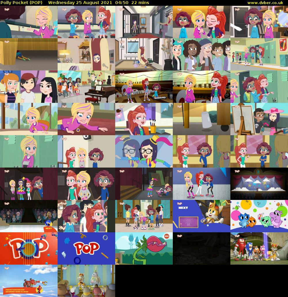 Polly Pocket (POP) Wednesday 25 August 2021 04:50 - 05:12