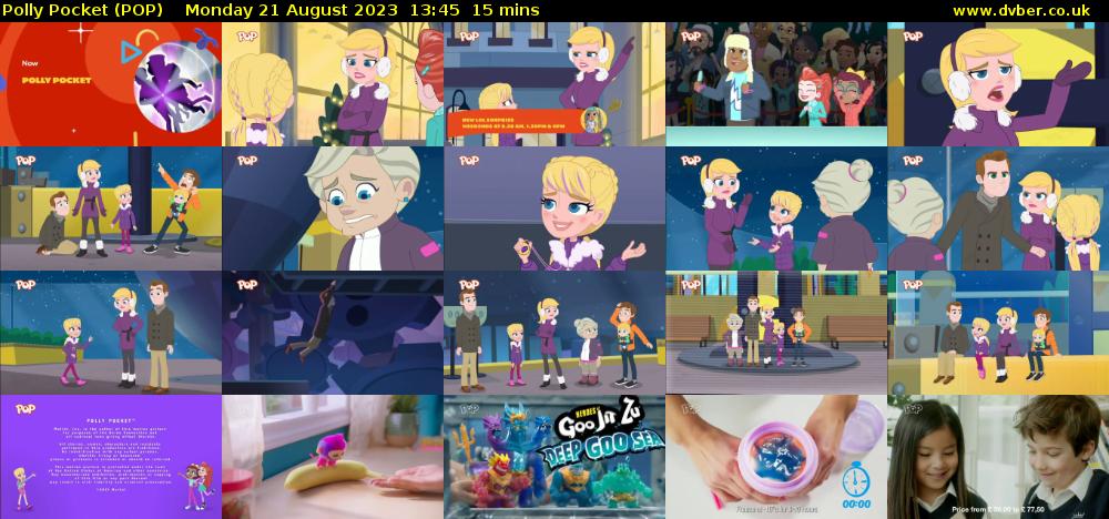 Polly Pocket (POP) Monday 21 August 2023 13:45 - 14:00