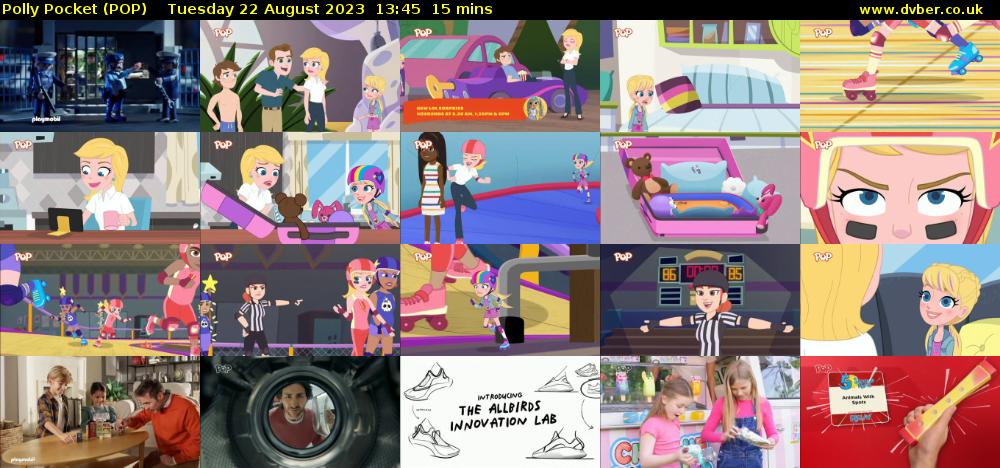 Polly Pocket (POP) Tuesday 22 August 2023 13:45 - 14:00