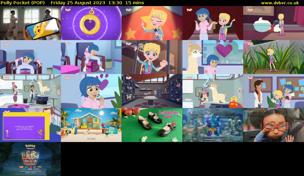 Polly Pocket (POP) Friday 25 August 2023 13:30 - 13:45