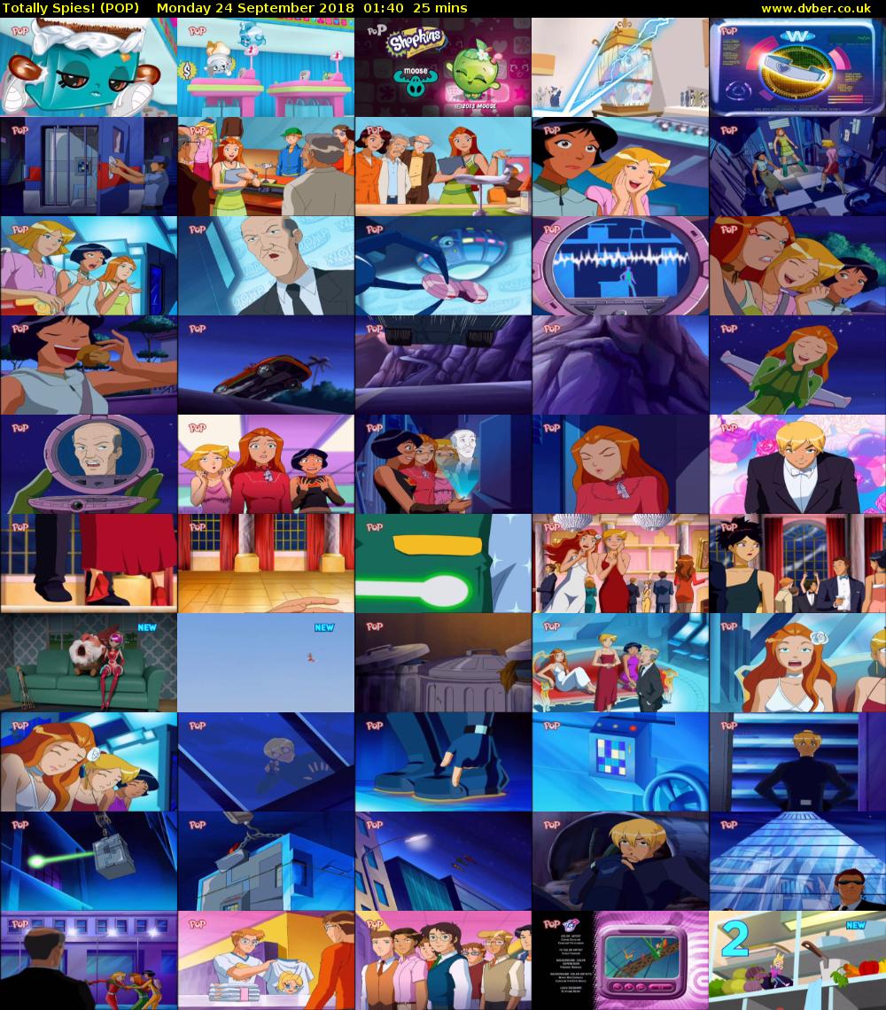 Totally Spies! (POP) Monday 24 September 2018 01:40 - 02:05