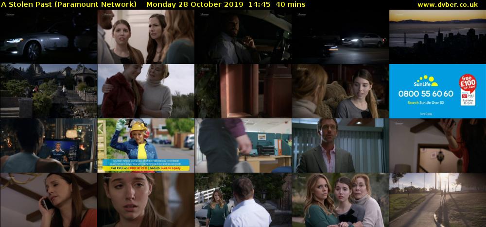 A Stolen Past (Paramount Network) Monday 28 October 2019 14:45 - 15:25