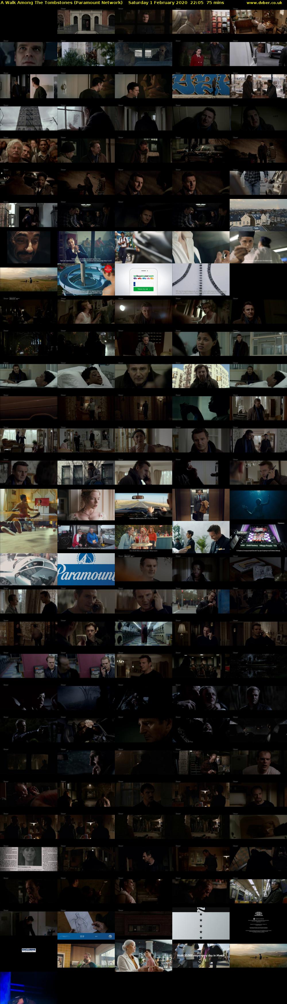 A Walk Among The Tombstones (Paramount Network) Saturday 1 February 2020 22:05 - 23:20