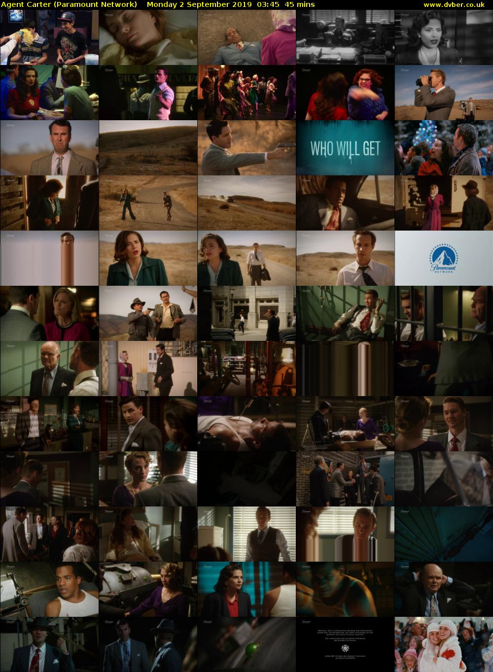 Agent Carter (Paramount Network) Monday 2 September 2019 03:45 - 04:30