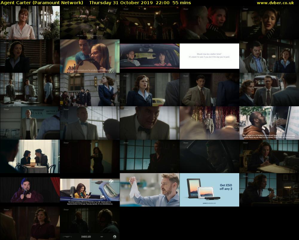 Agent Carter (Paramount Network) Thursday 31 October 2019 22:00 - 22:55