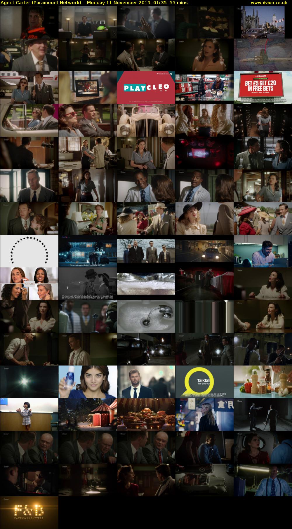 Agent Carter (Paramount Network) Monday 11 November 2019 01:35 - 02:30