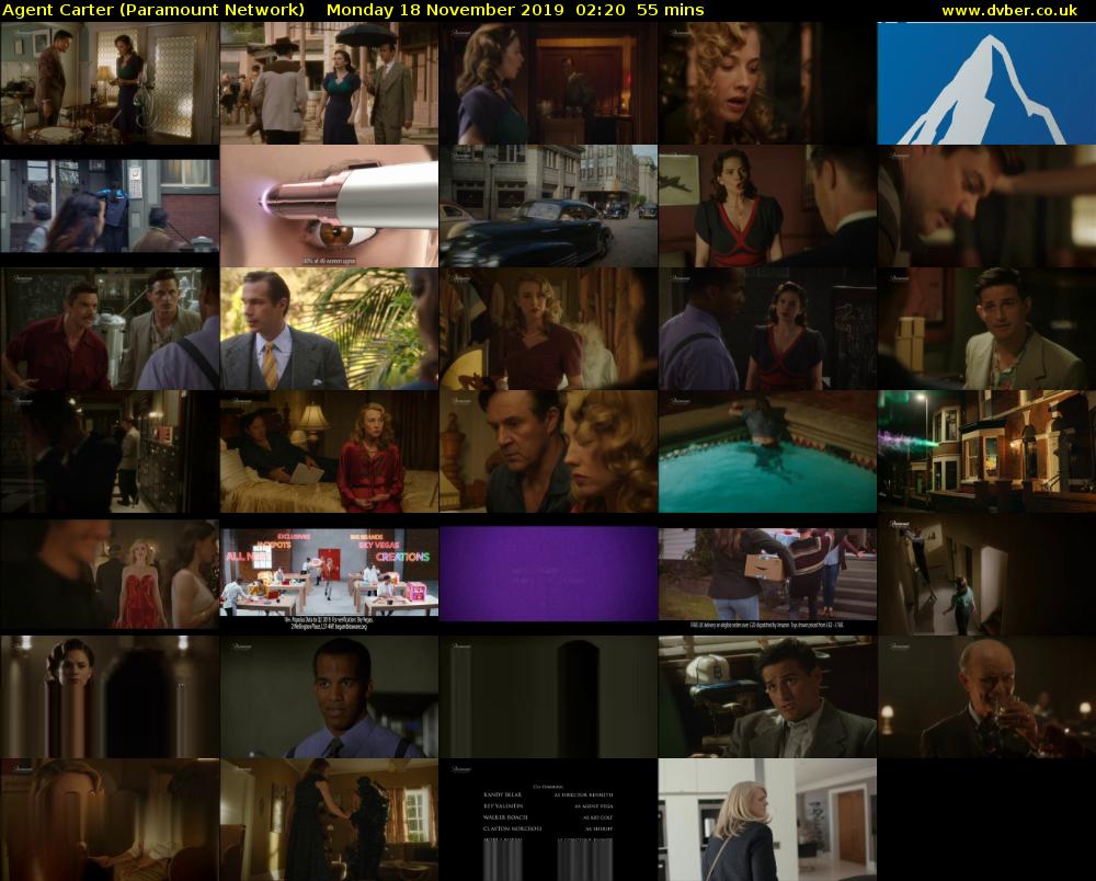 Agent Carter (Paramount Network) Monday 18 November 2019 02:20 - 03:15