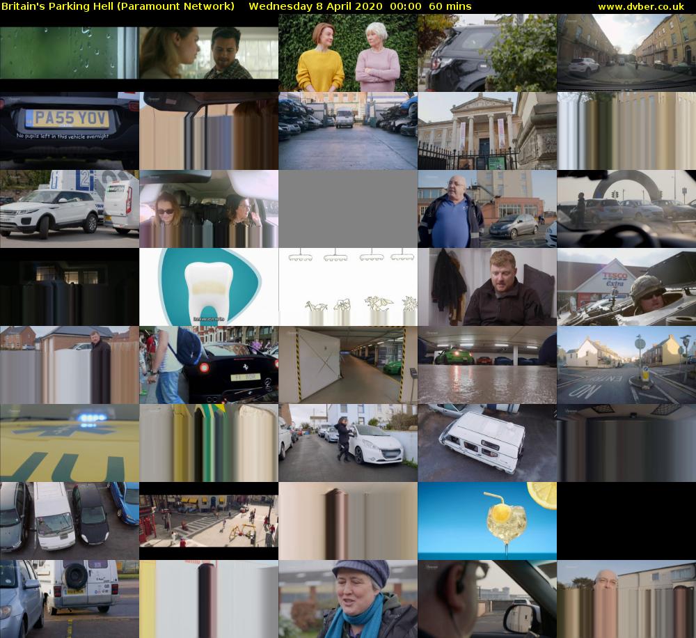 Britain's Parking Hell (Paramount Network) Wednesday 8 April 2020 00:00 - 01:00
