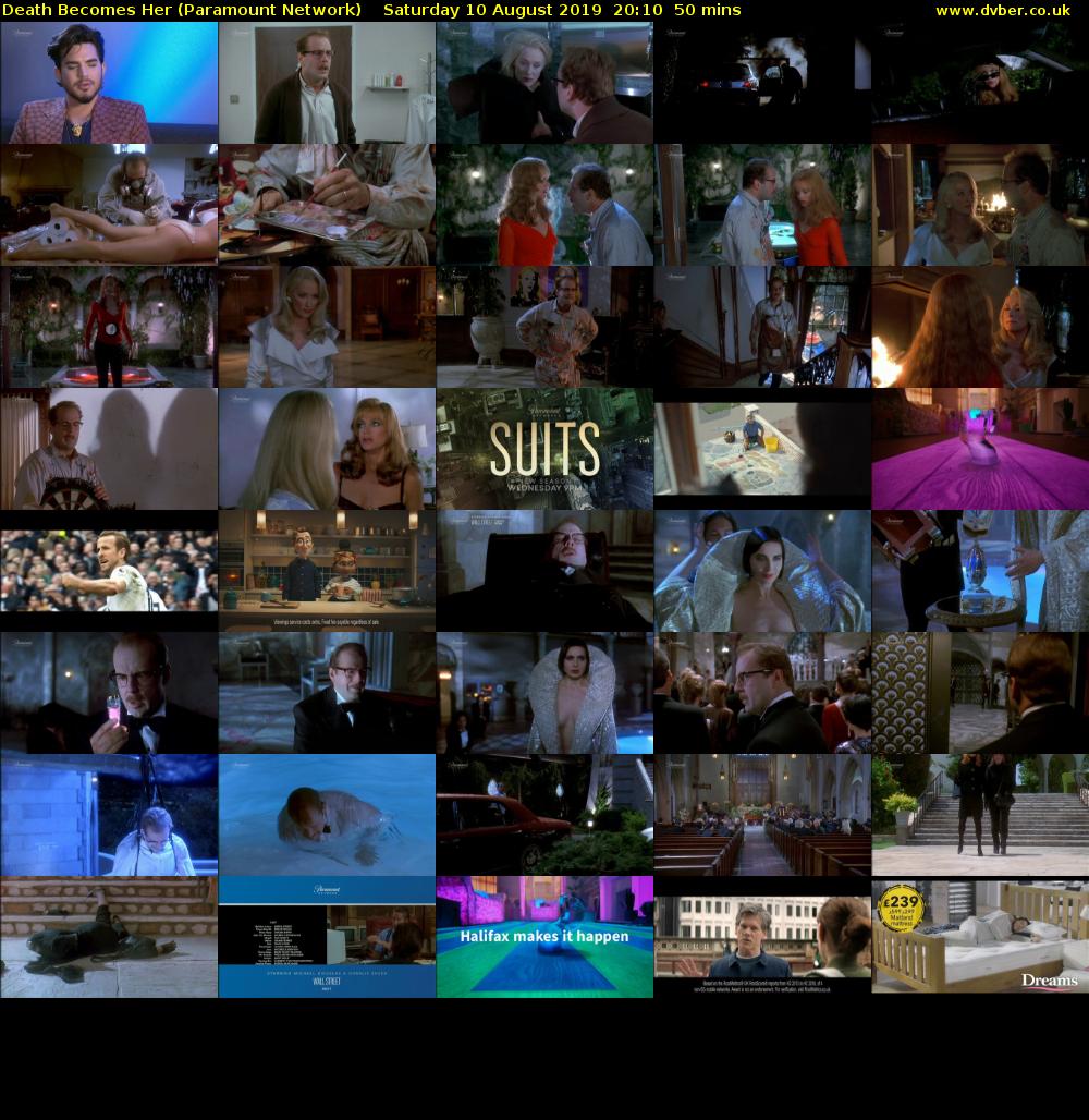 Death Becomes Her (Paramount Network) Saturday 10 August 2019 20:10 - 21:00