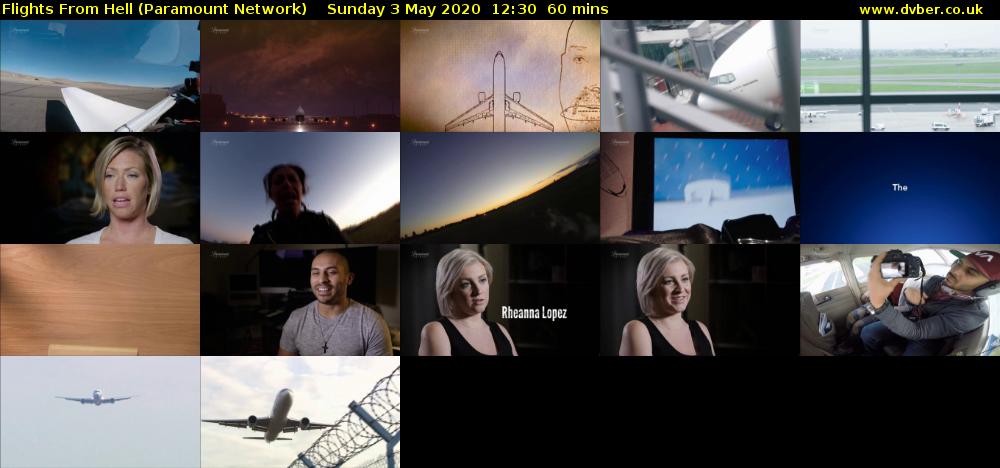 Flights From Hell (Paramount Network) Sunday 3 May 2020 12:30 - 13:30