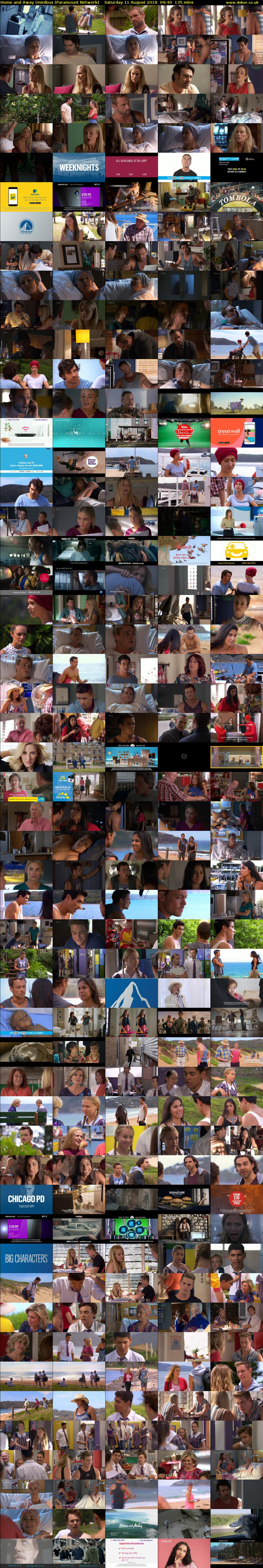 Home and Away Omnibus (Paramount Network) Saturday 11 August 2018 09:40 - 11:55