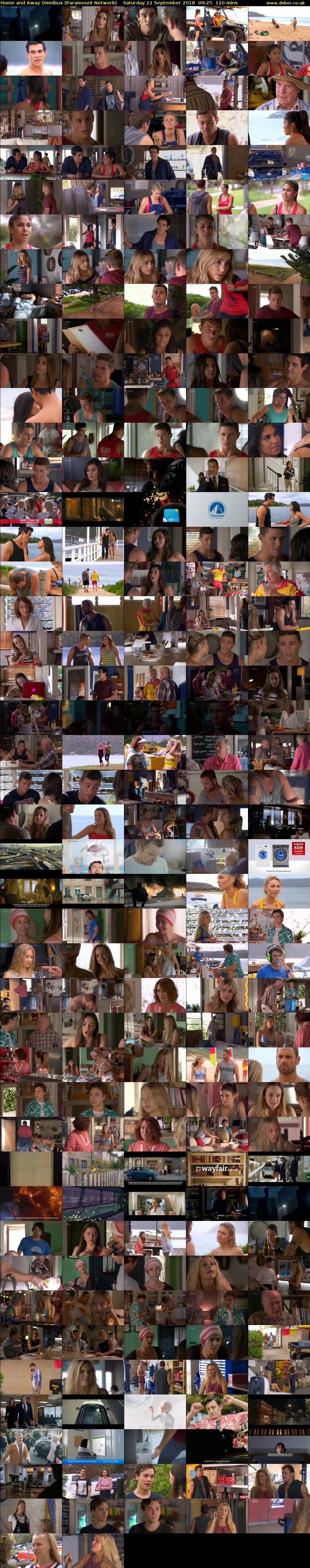 Home and Away Omnibus (Paramount Network) Saturday 22 September 2018 09:25 - 11:25