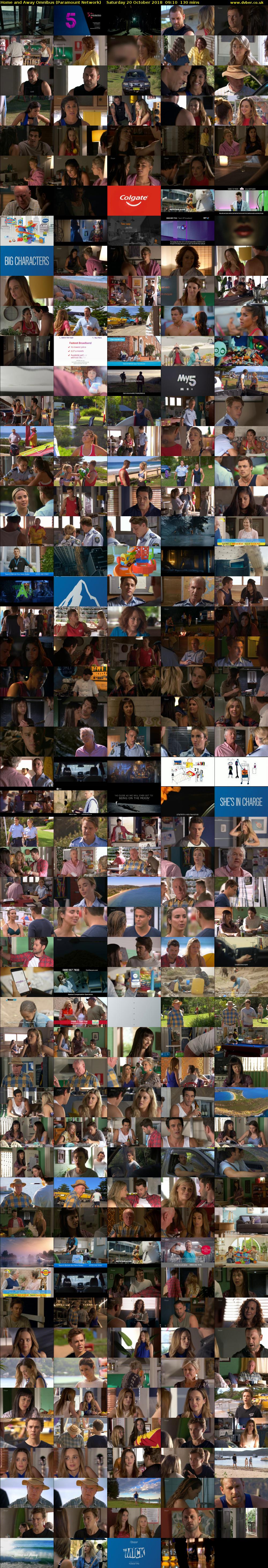 Home and Away Omnibus (Paramount Network) Saturday 20 October 2018 09:10 - 11:20