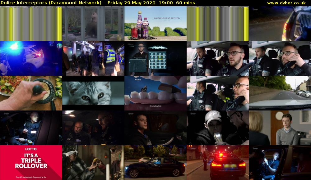 Police Interceptors (Paramount Network) Friday 29 May 2020 19:00 - 20:00