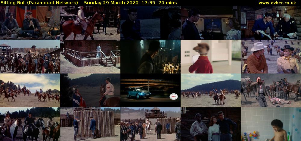 Sitting Bull (Paramount Network) Sunday 29 March 2020 17:35 - 18:45