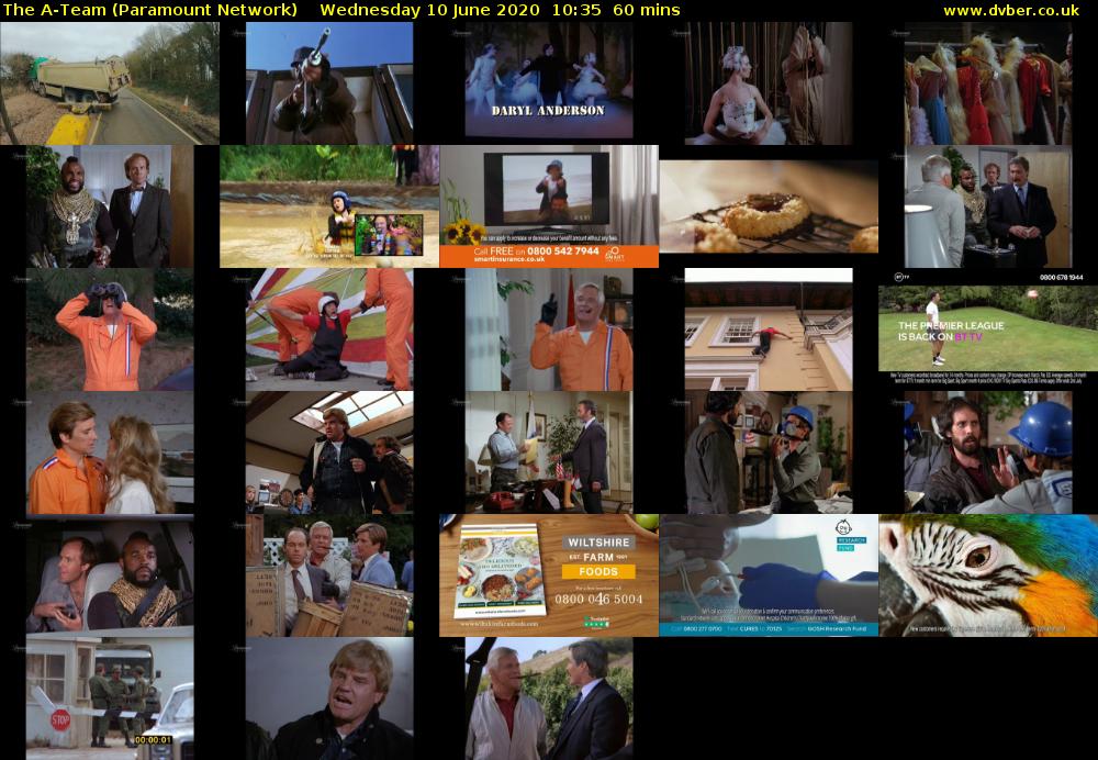 The A-Team (Paramount Network) Wednesday 10 June 2020 10:35 - 11:35