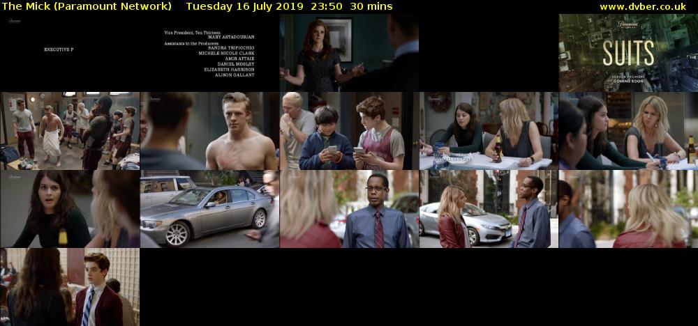 The Mick (Paramount Network) Tuesday 16 July 2019 23:50 - 00:20