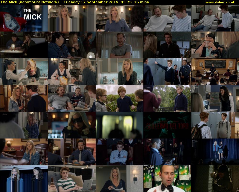The Mick (Paramount Network) Tuesday 17 September 2019 03:25 - 03:50