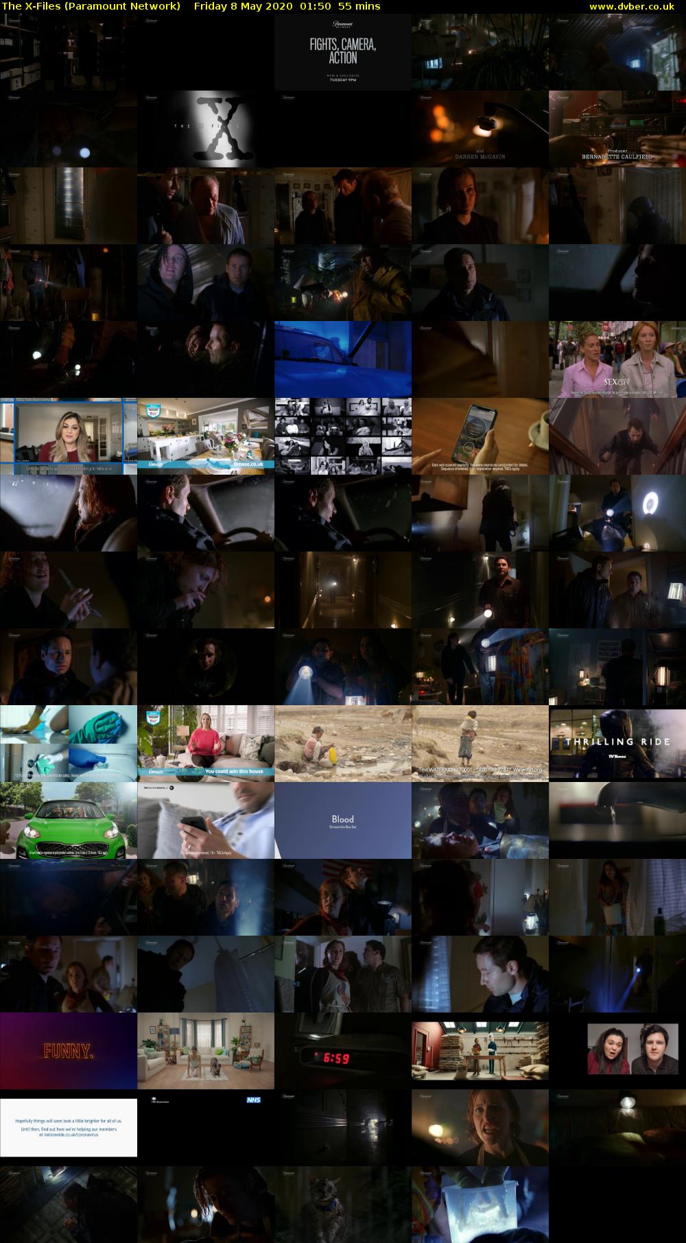 The X-Files (Paramount Network) Friday 8 May 2020 01:50 - 02:45