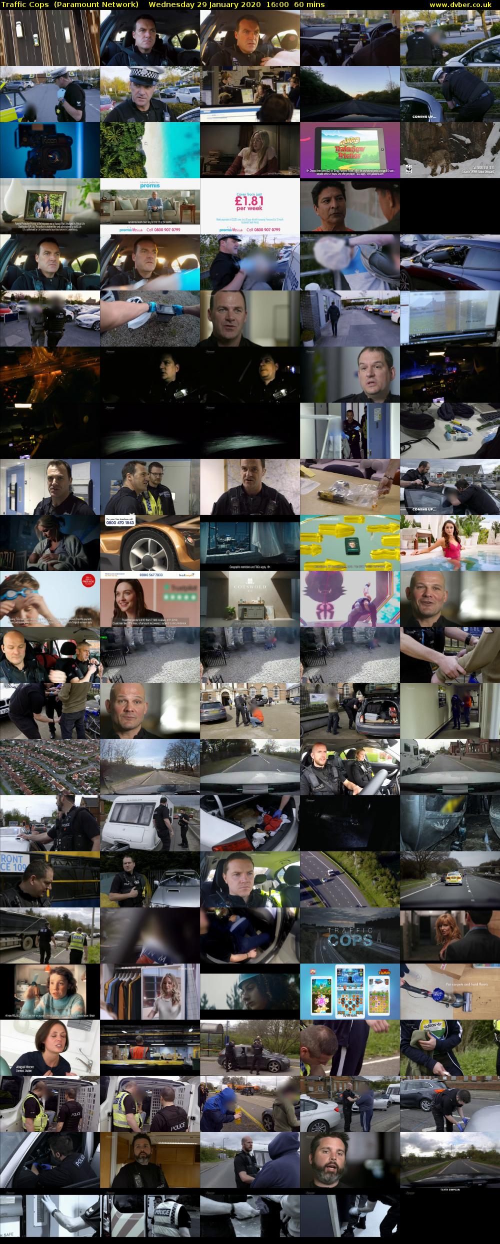 Traffic Cops  (Paramount Network) Wednesday 29 January 2020 16:00 - 17:00