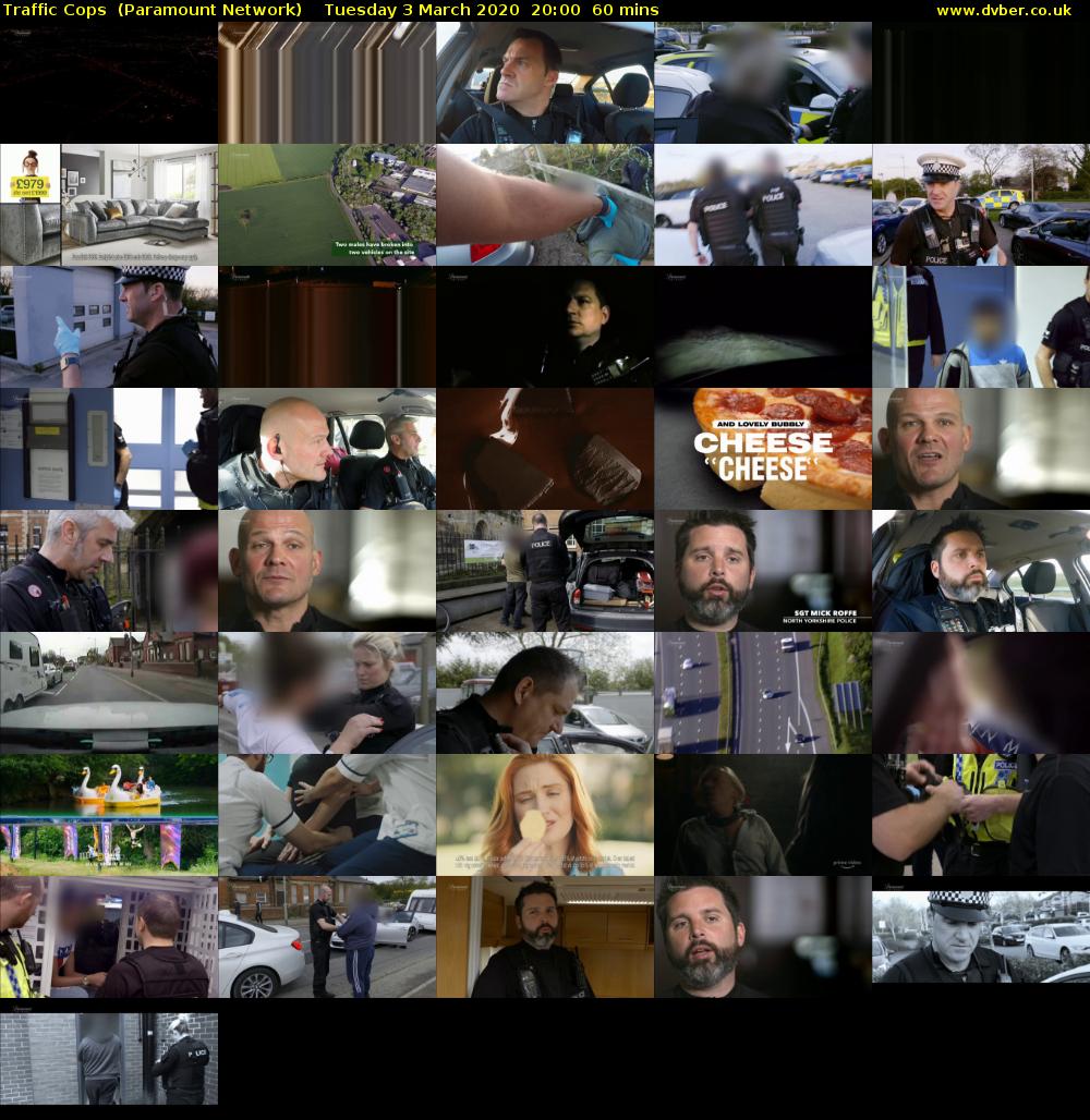 Traffic Cops  (Paramount Network) Tuesday 3 March 2020 20:00 - 21:00