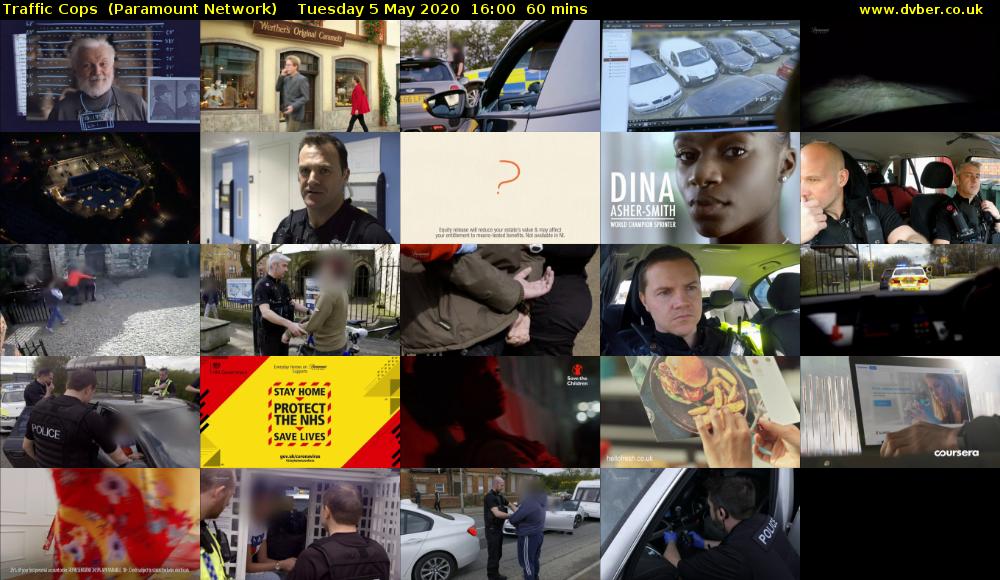 Traffic Cops  (Paramount Network) Tuesday 5 May 2020 16:00 - 17:00