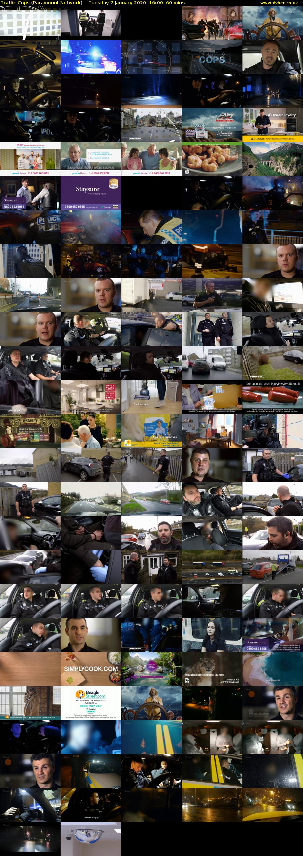 Traffic Cops (Paramount Network) Tuesday 7 January 2020 16:00 - 17:00