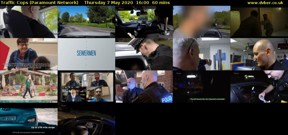 Traffic Cops (Paramount Network) Thursday 7 May 2020 16:00 - 17:00