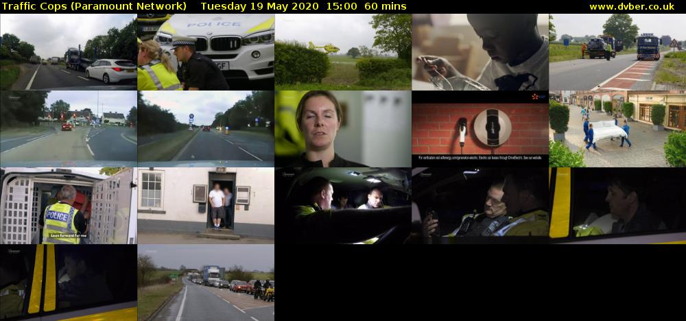 Traffic Cops (Paramount Network) Tuesday 19 May 2020 15:00 - 16:00