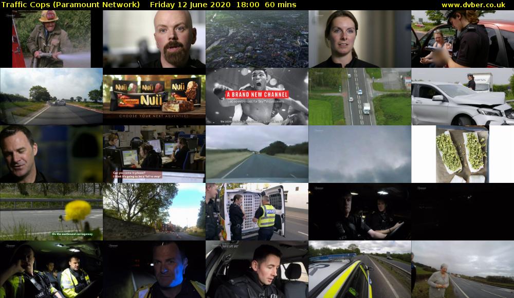 Traffic Cops (Paramount Network) Friday 12 June 2020 18:00 - 19:00