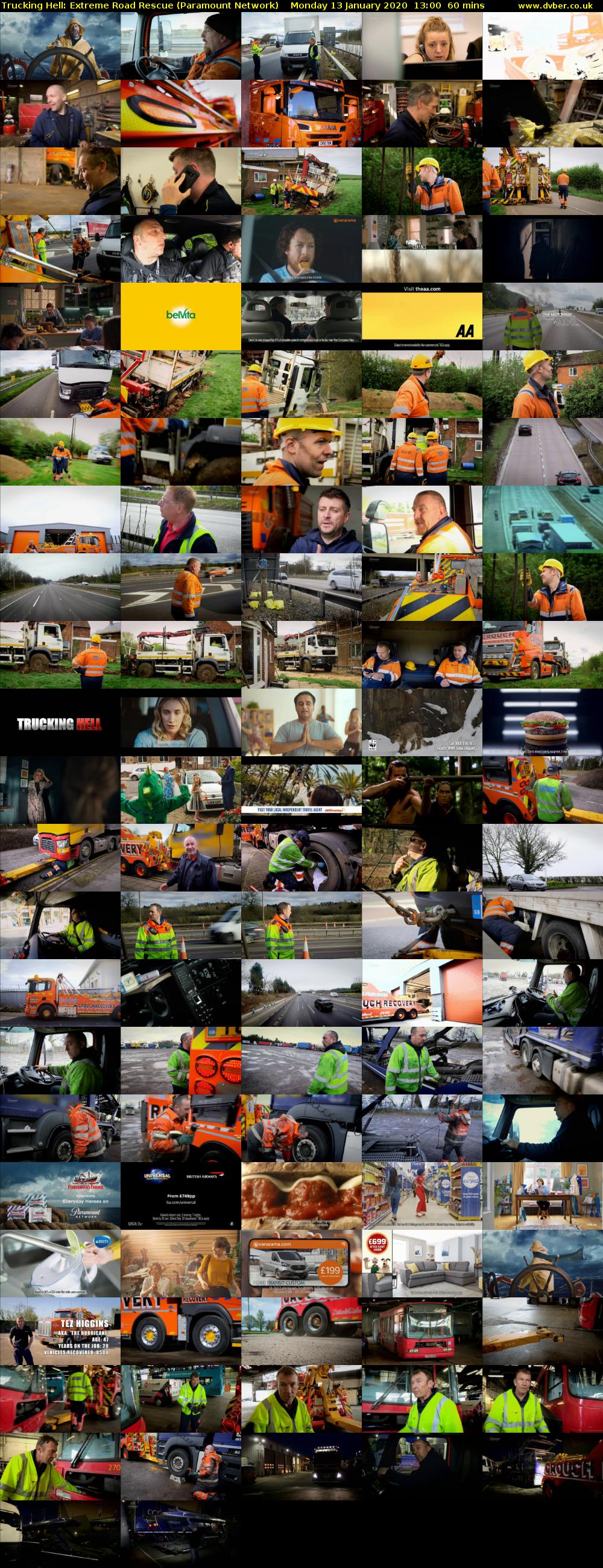 Trucking Hell: Extreme Road Rescue (Paramount Network) Monday 13 January 2020 13:00 - 14:00