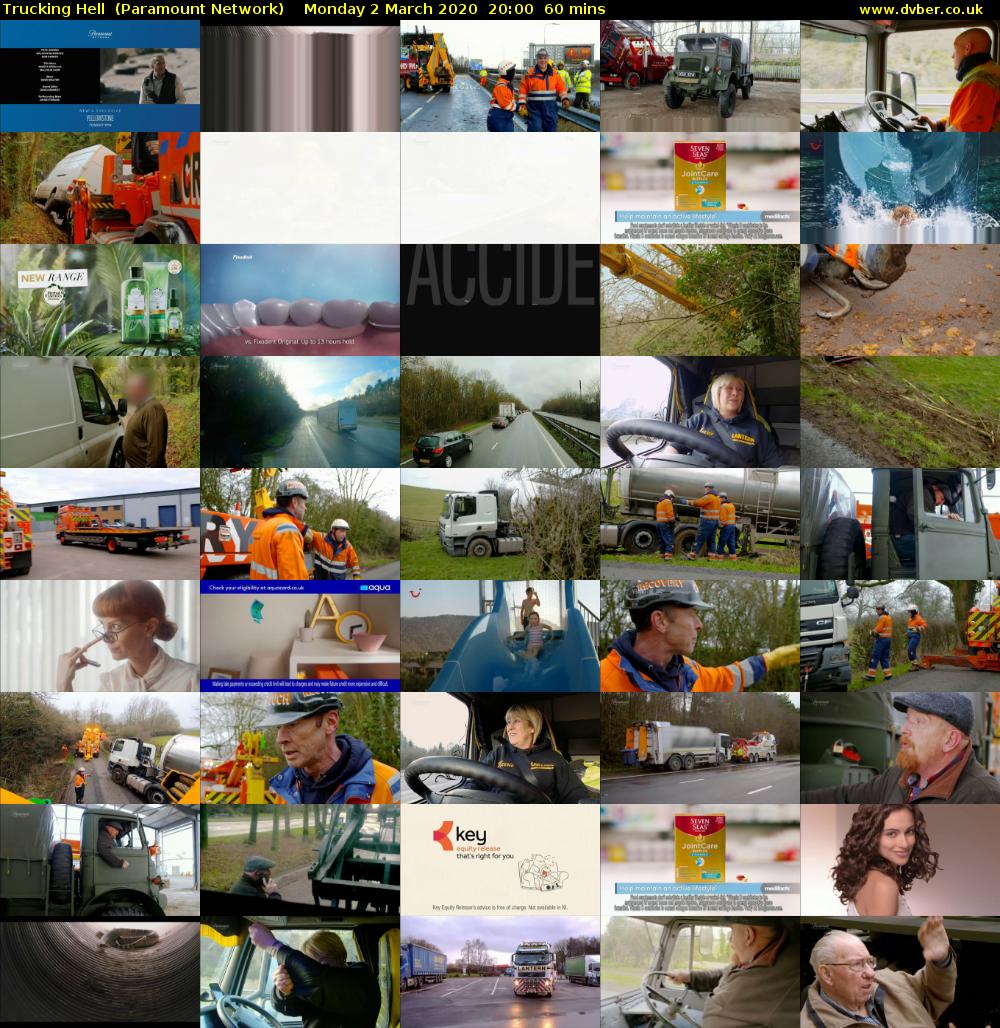 Trucking Hell  (Paramount Network) Monday 2 March 2020 20:00 - 21:00