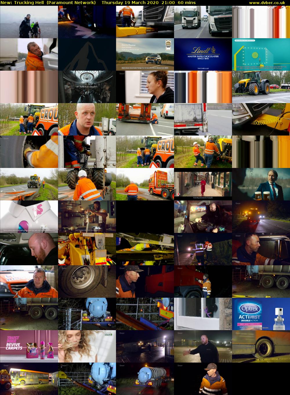 Trucking Hell (Paramount Network) Thursday 19 March 2020 21:00 - 22:00