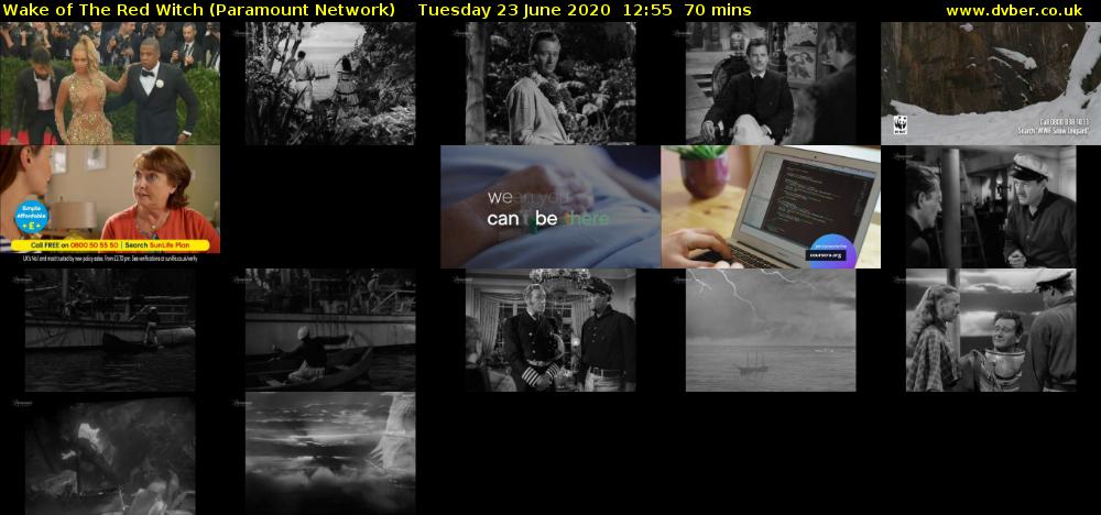 Wake of The Red Witch (Paramount Network) Tuesday 23 June 2020 12:55 - 14:05
