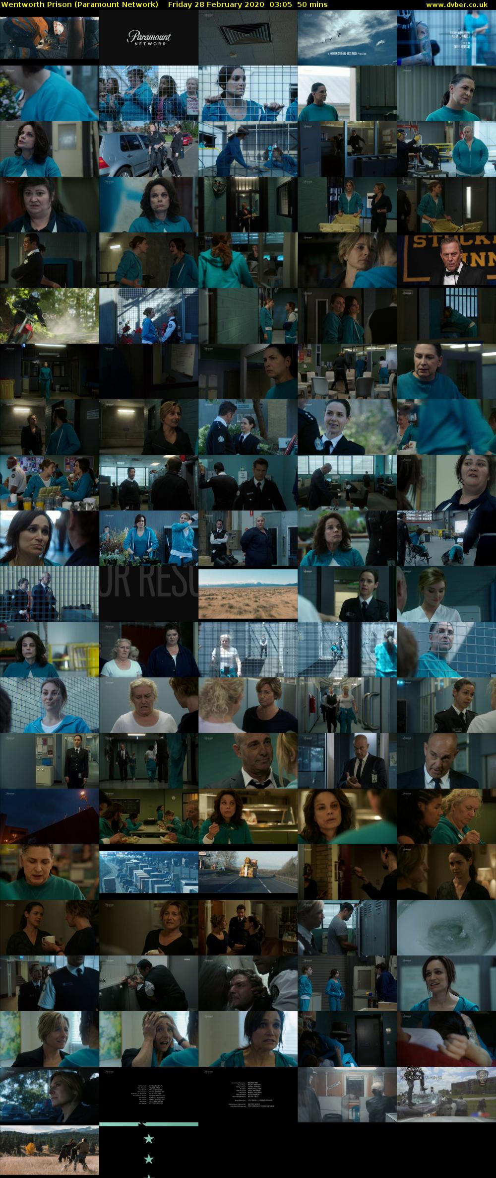 Wentworth Prison (Paramount Network) Friday 28 February 2020 03:05 - 03:55
