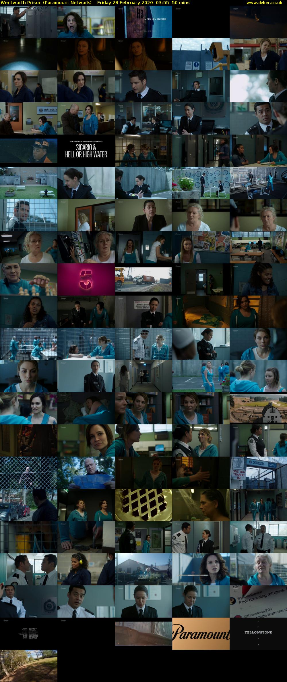 Wentworth Prison (Paramount Network) Friday 28 February 2020 03:55 - 04:45