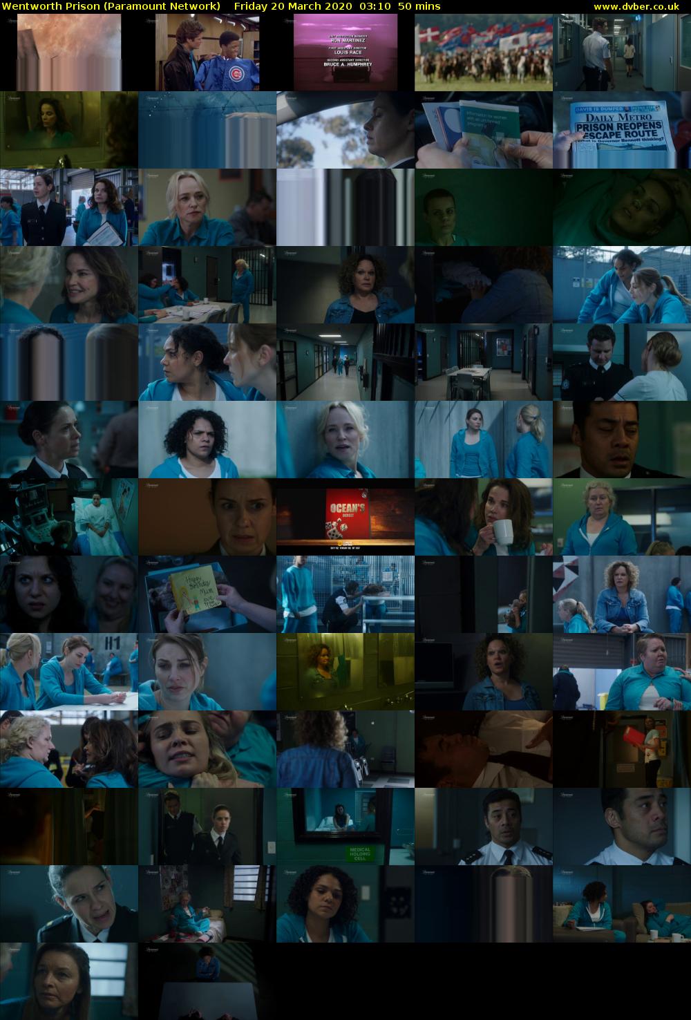 Wentworth Prison (Paramount Network) Friday 20 March 2020 03:10 - 04:00